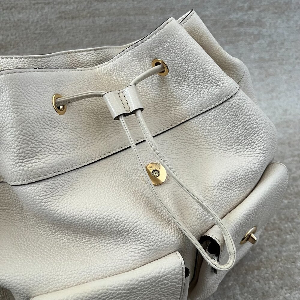 Coach Billie Backpack Pebbled Leather Bag - Picture 12 of 16